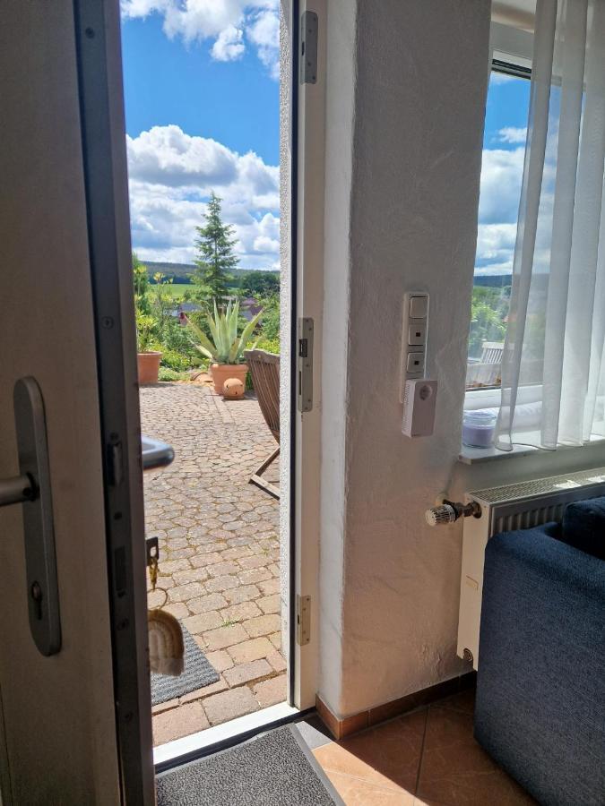 Ferienwohnung Am Sonnigen Haimberg Fulda Exterior foto